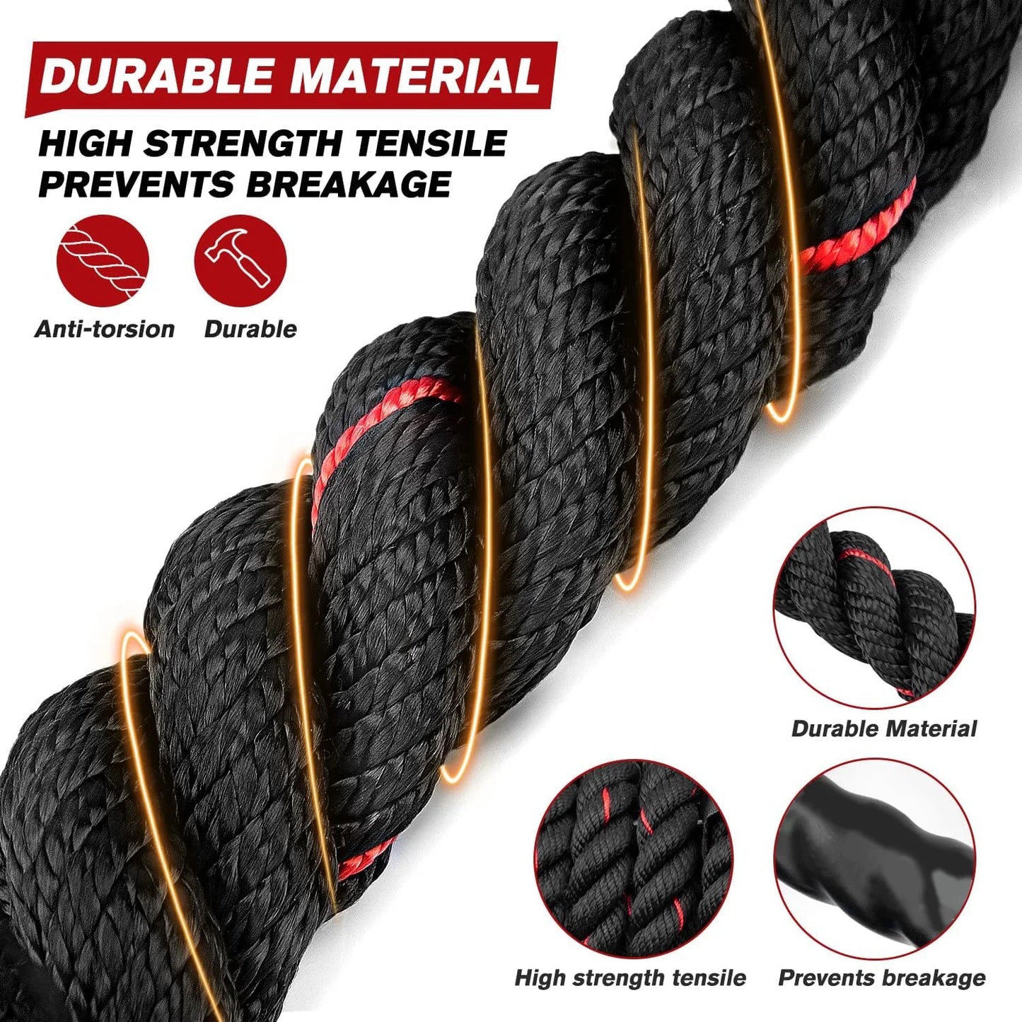 Jump Rope, Weighted Jump Ropes for Men Women, 2.8Lb Heavy Skipping Rope for Exercise, Adult Jumpropes for Home Workout, Improve Strength and Building Muscle,Total Body Workout Equipment