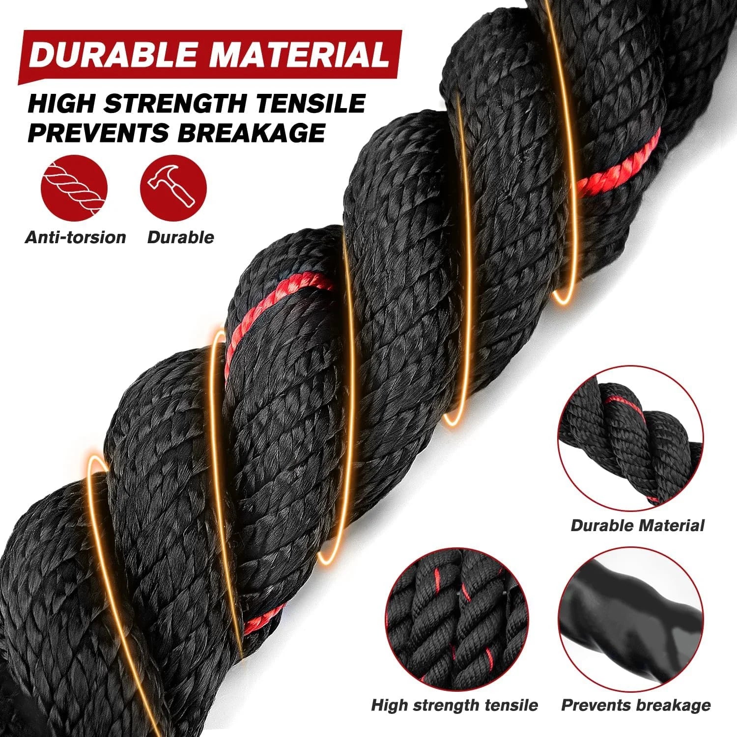 Jump Rope, Weighted Jump Ropes for Men Women, 2.8Lb Heavy Skipping Rope for Exercise, Adult Jumpropes for Home Workout, Improve Strength and Building Muscle,Total Body Workout Equipment