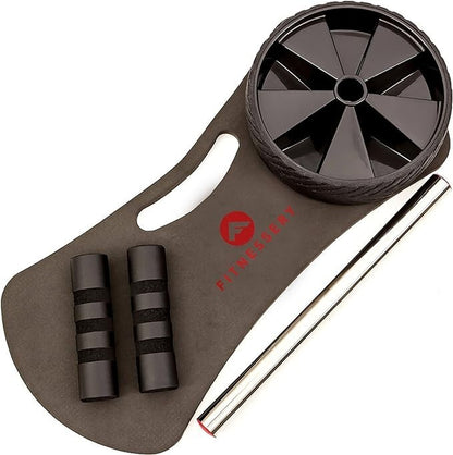 Ab Roller Wheel Abdominal Fitness Gym Exercise Equipment Core Workout Training