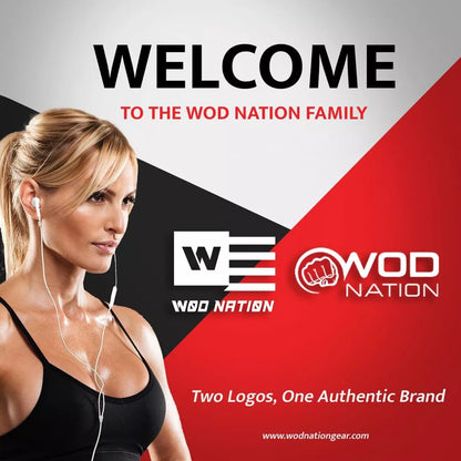 WOD Nation Wrist Wraps & Straps for Gym & Weightlifting (18 Inch), Wrist Wraps & Gym Wrist Straps Support for Women,Men - Black/Red