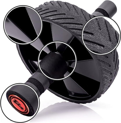 Ab Roller Wheel Abdominal Fitness Gym Exercise Equipment Core Workout Training
